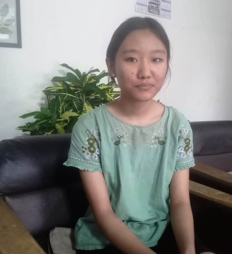 HSLC Topper, Lungyihangle Nring, from St Paul Higher Secondary School, Dimapur.